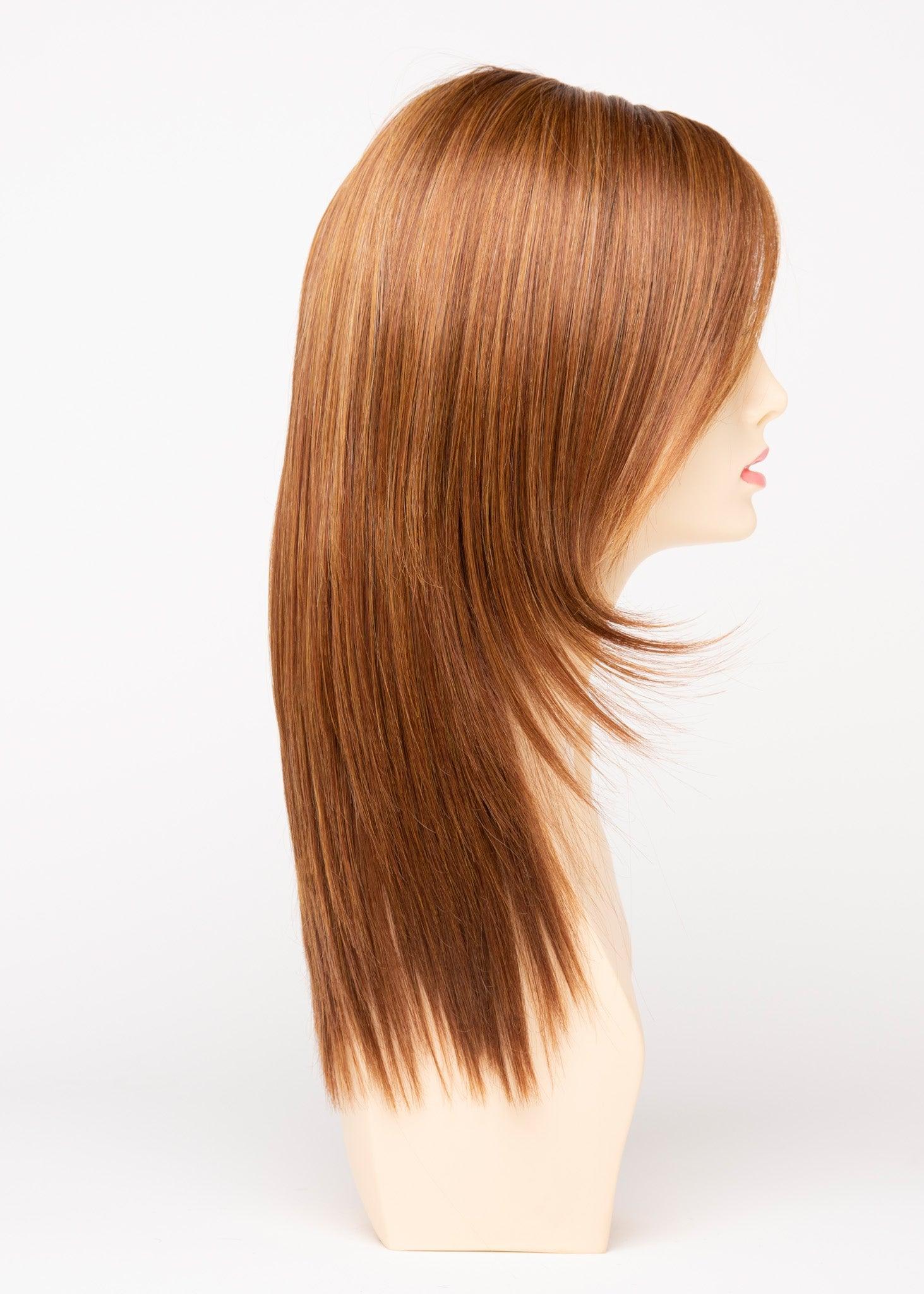 Ava | EnvyHair 30/70 Human Hair Synthetic Mono Part Lace Front Wig by Envy Alan Eaton | Sleek & Alluring Style, Heat-Friendly Versatility - Buy Wigs USA