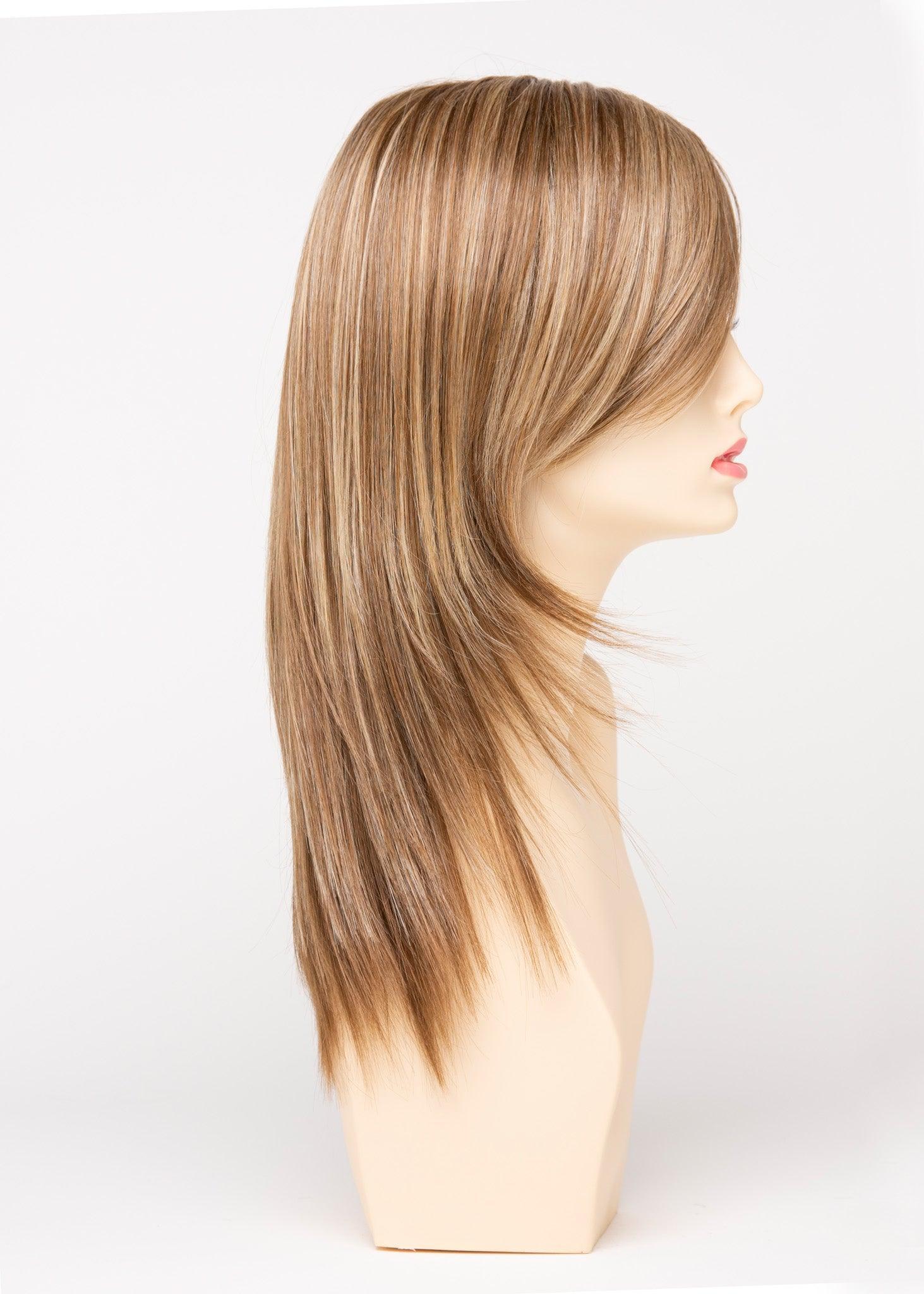 Ava | EnvyHair 30/70 Human Hair Synthetic Mono Part Lace Front Wig by Envy Alan Eaton | Sleek & Alluring Style, Heat-Friendly Versatility - Buy Wigs USA