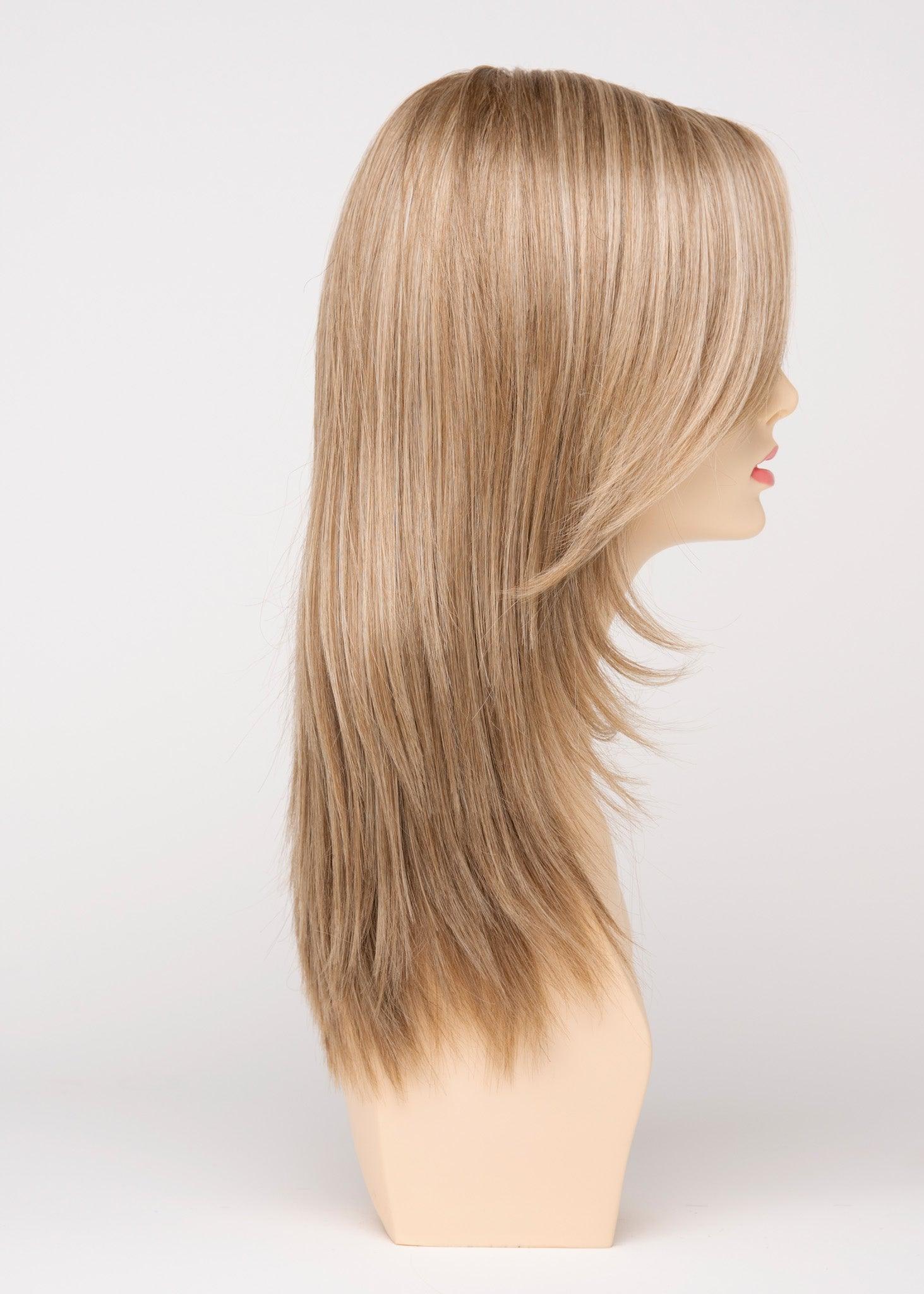 Ava | EnvyHair 30/70 Human Hair Synthetic Mono Part Lace Front Wig by Envy Alan Eaton | Sleek & Alluring Style, Heat-Friendly Versatility - Buy Wigs USA