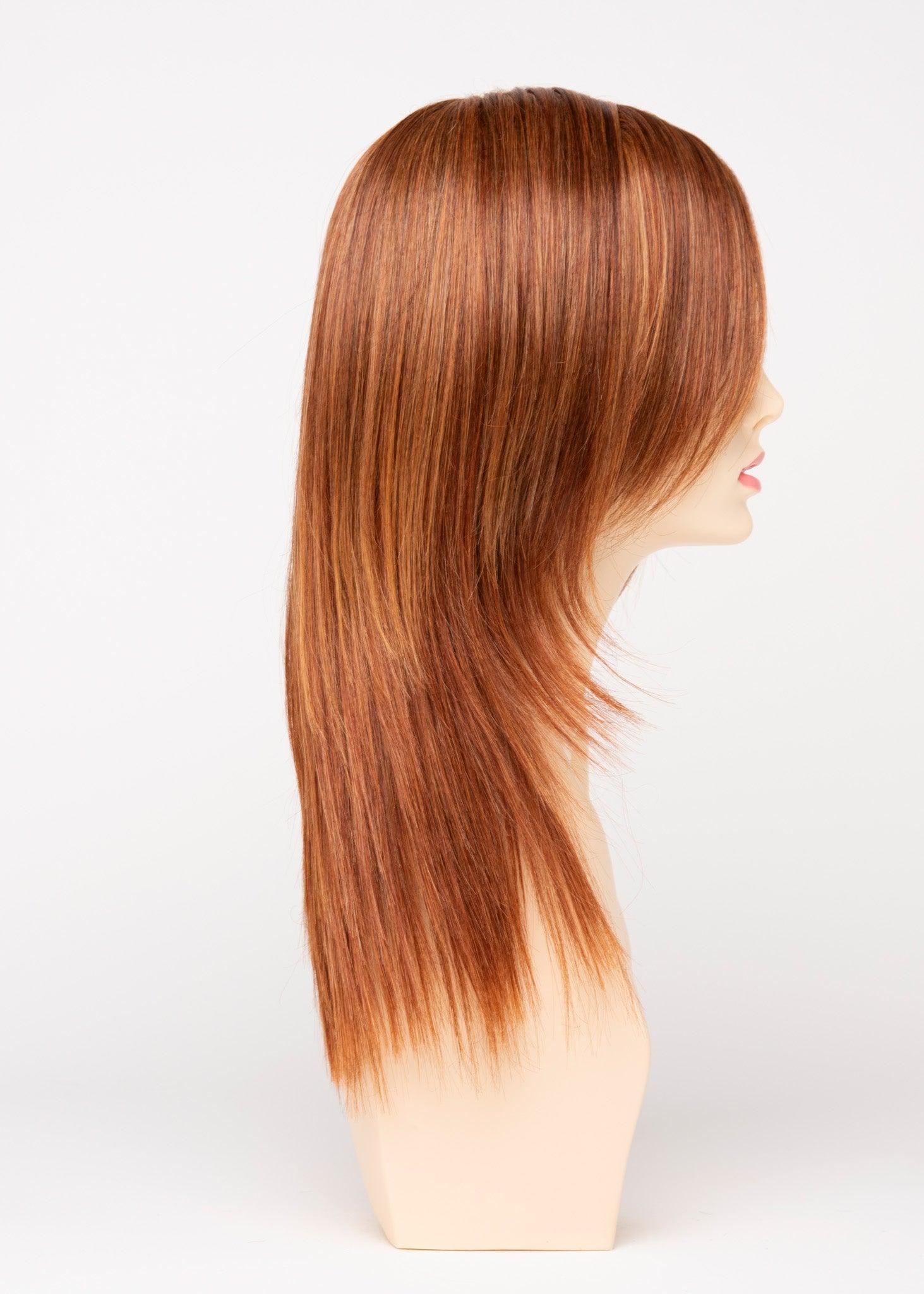 Ava | EnvyHair 30/70 Human Hair Synthetic Mono Part Lace Front Wig by Envy Alan Eaton | Sleek & Alluring Style, Heat-Friendly Versatility - Buy Wigs USA