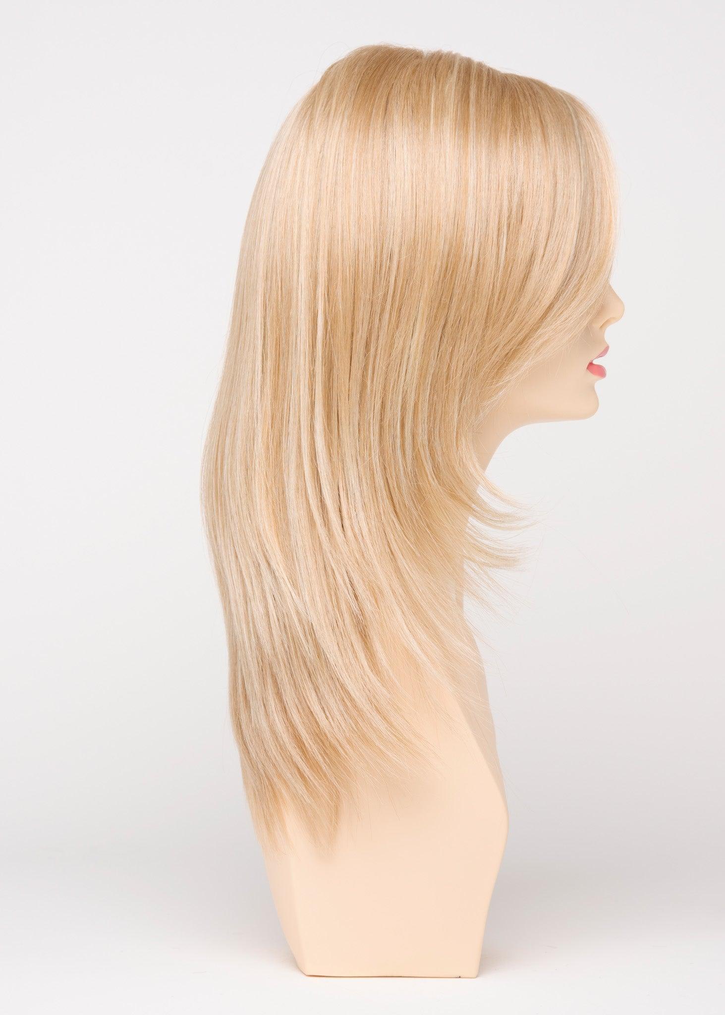 Ava | EnvyHair 30/70 Human Hair Synthetic Mono Part Lace Front Wig by Envy Alan Eaton | Sleek & Alluring Style, Heat-Friendly Versatility - Buy Wigs USA