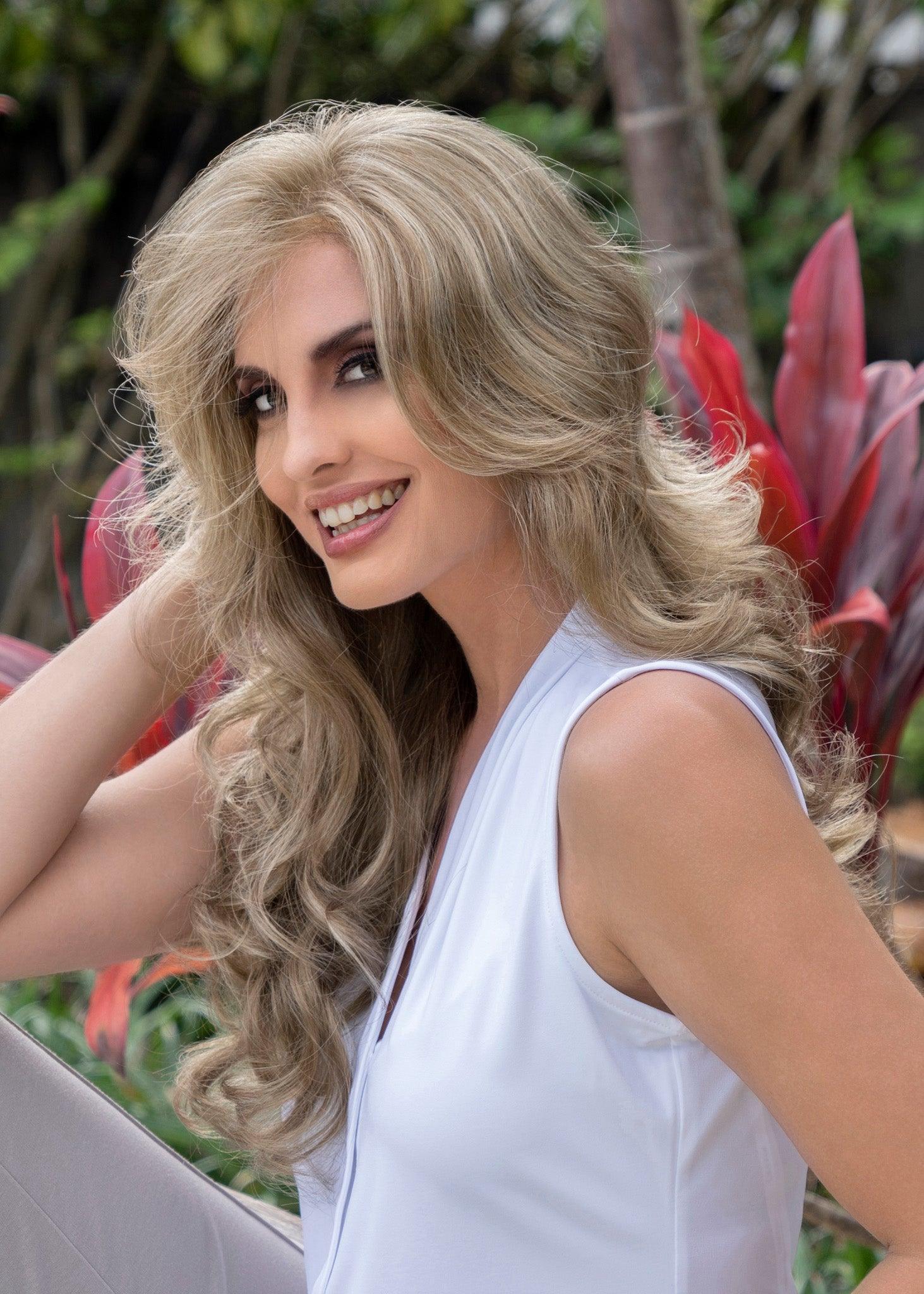 BRIANNA |Lace Front | Mono Crown | Monofilament Top | Synthetic Wig| Envy | Alan Eaton - Buy Wigs USA
