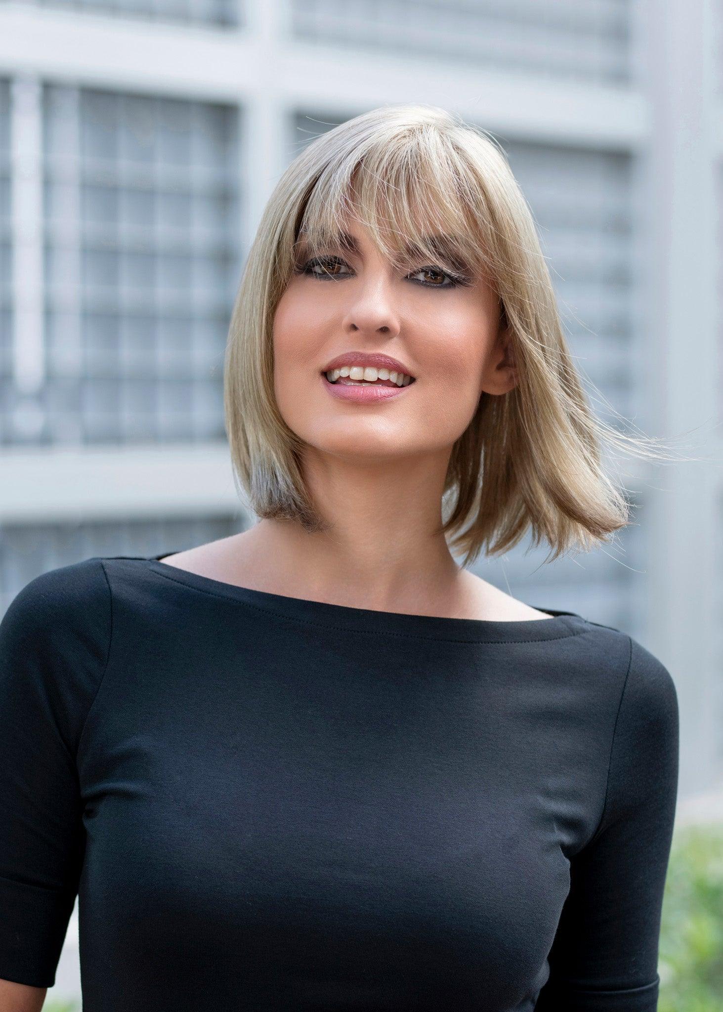 CARLEY | Short Hair | Ready to Wear | Mono top | Synthetic Wig | Envy | Alan Eaton - Buy Wigs USA