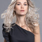 DIVA by ELLEN WILLE in CHAMPAGNE ROOTED 24.14.20 | Lightest Ash Blonde,  Medium Ash Blonde, and Light Strawberry Blonde blend with Dark Shaded Roots