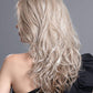 DIVA by ELLEN WILLE in CHAMPAGNE ROOTED 24.14.20 | Lightest Ash Blonde,  Medium Ash Blonde, and Light Strawberry Blonde blend with Dark Shaded Roots