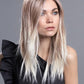 DIVA by ELLEN WILLE in CANDY BLONDE ROOTED 101.27.60 | Dark Strawberry Blonde Tipped with Pearl Platinum & Pearl White with Dark Shaded Roots