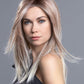 DIVA by ELLEN WILLE in CANDY BLONDE ROOTED 101.27.60 | Dark Strawberry Blonde Tipped with Pearl Platinum & Pearl White with Dark Shaded Roots