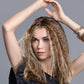 DIVA by ELLEN WILLE in TOBACCO ROOTED 12.26.27 | Lightest Brown, Light Golden Blonde, and Dark Strawberry Blonde blend with Dark Shaded Roots
