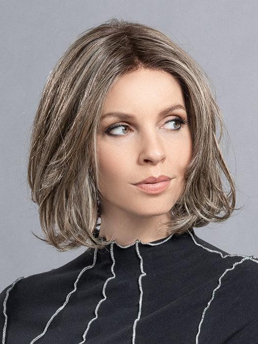 ELEGANCE by ELLEN WILLE in DARK SAND ROOTED 12.24.14 | Lightest Brown and Lightest Ash Blonde with Medium Ash Blonde Blend and Shaded Roots
