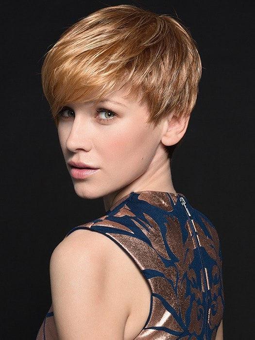 Point Wig by Ellen Wille – Edgy Asymmetrical Cut, Mono Crown, Lightweight Synthetic | Buy at BuyWigsUSA - Buy Wigs USA