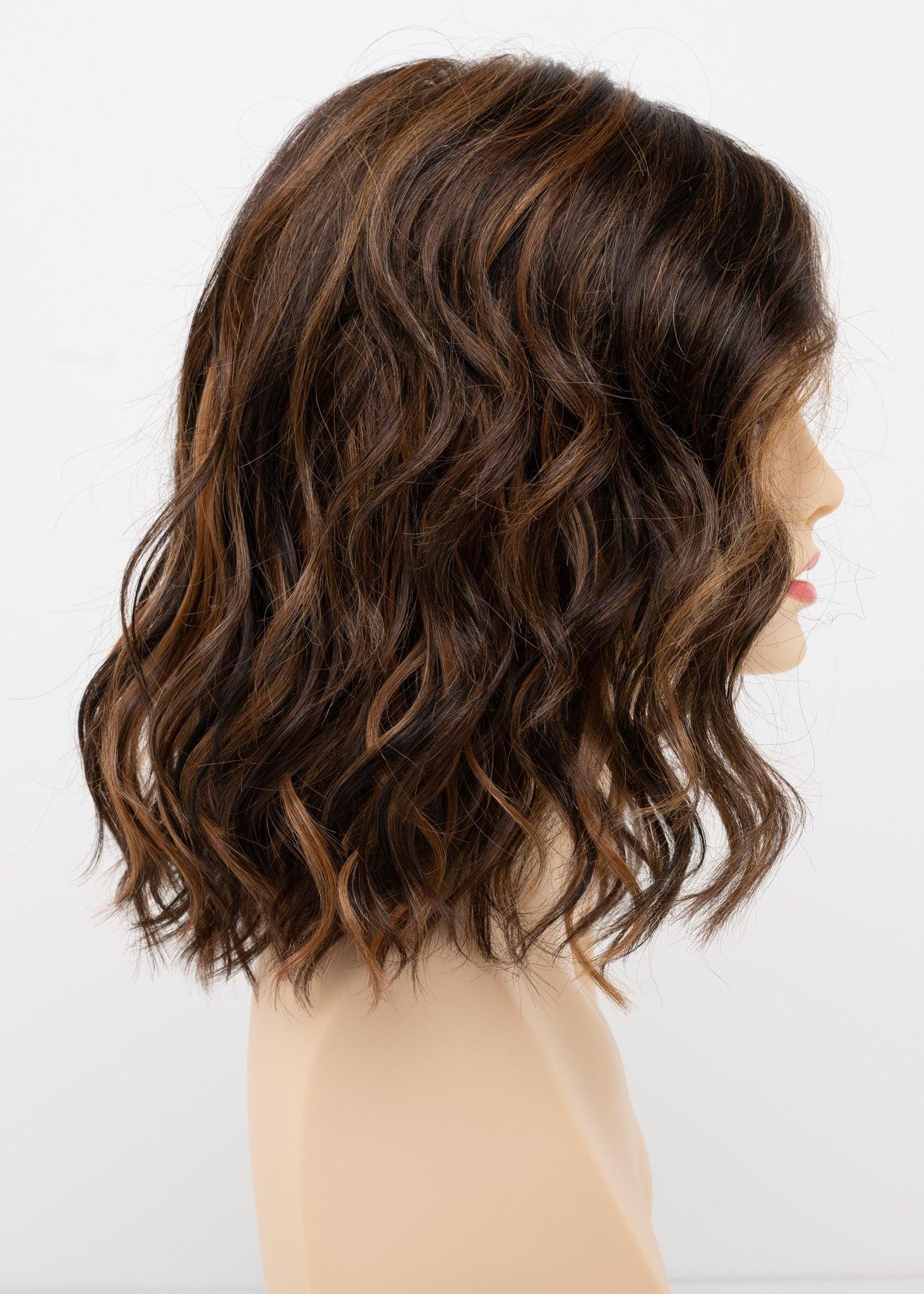 EMMA | EnvyHair | Human Synthetic Blend Wig | Lace Front | Wavy | Curly | Envy | Alan Eaton - Buy Wigs USA