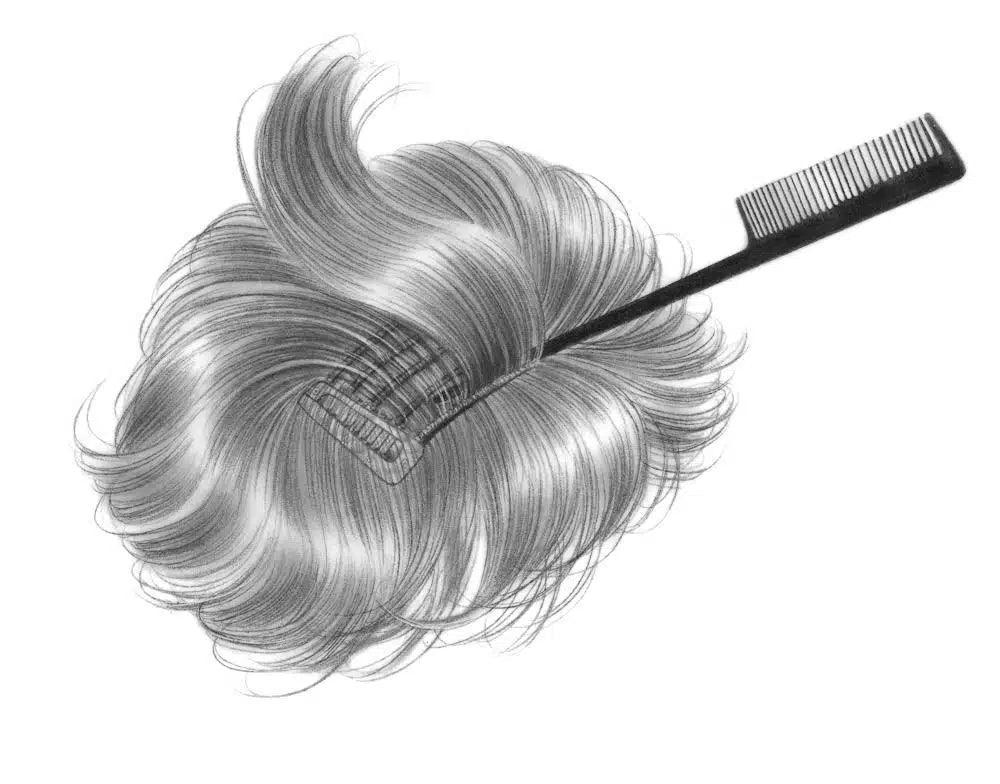 Integration Hair-B-Tween Hair Addition Extension Base 5.5x5 x 5" - Buy Wigs USA