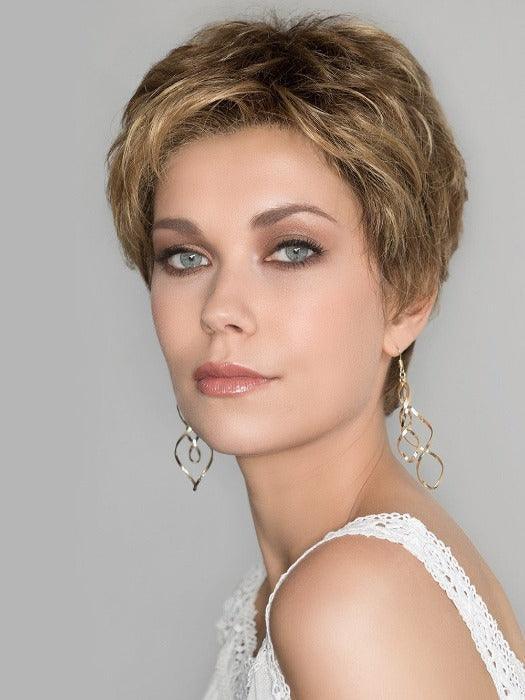 Air | Hair Society | Lace Front Mono Part Hand Tied Synthetic Wig | Ellen Wille | Petite Average - Buy Wigs USA