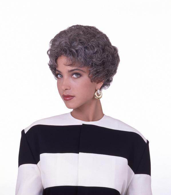 Elle | Kanekalon Fiber Wig | Synthetic | Curly | Wavy | Hand tied | Look of Love - Image Maker Wigs Online