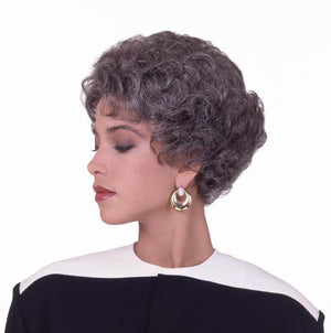 Elle | Kanekalon Fiber Wig | Synthetic | Curly | Wavy | Hand tied | Look of Love - Buy Wigs USA