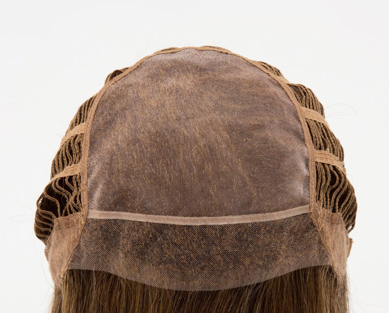 Lynsey - EnvyHair Human Hair Synthetic Blended Mono Top Wig by Envy - Buy Wigs USA