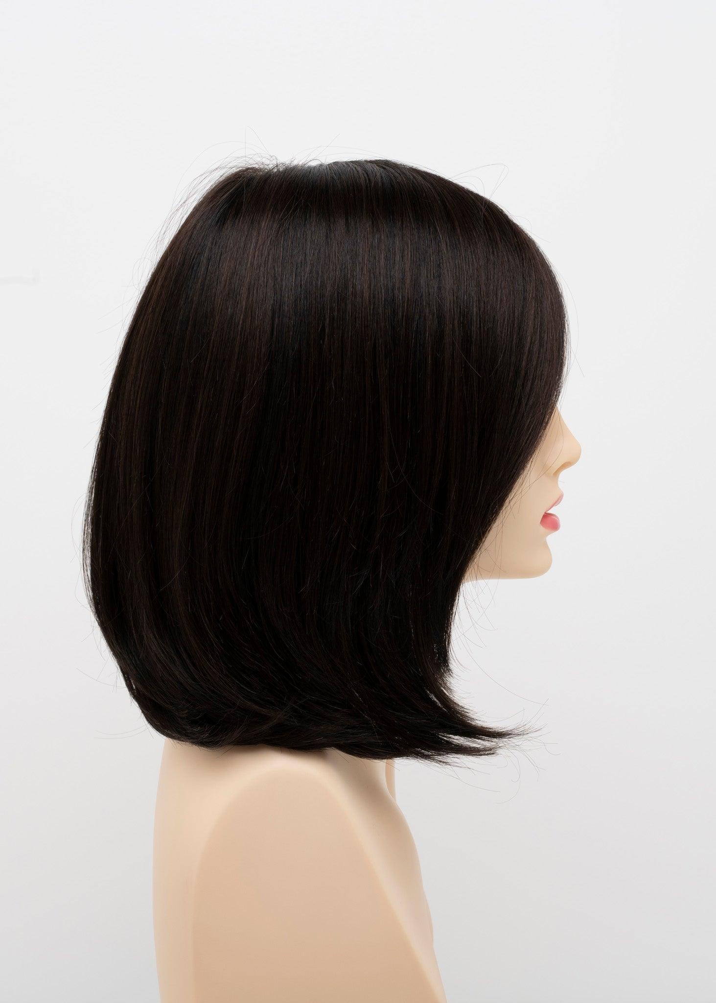 Lynsey - EnvyHair Human Hair Synthetic Blended Mono Top Wig by Envy - Buy Wigs USA
