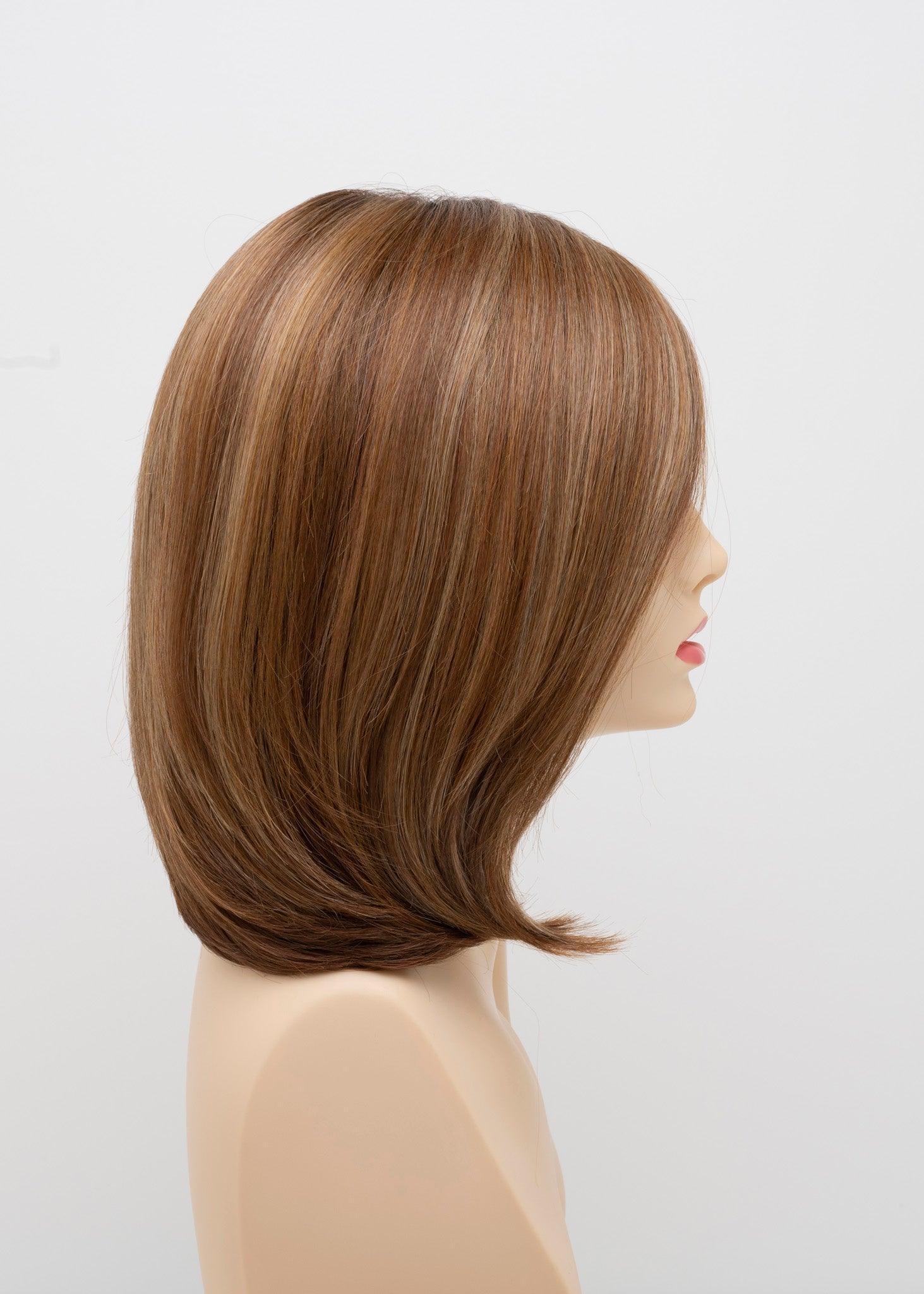 Lynsey - EnvyHair Human Hair Synthetic Blended Mono Top Wig by Envy - Buy Wigs USA