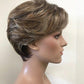 STYLE# 600-S Wig, capless base, mono top, illusion front hairline; futura fiber hair, pre-styled, $378.00 - Buy Wigs USA