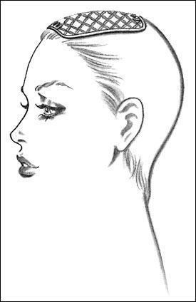 Hair Topper 5.25 x 4 base 4-1/2" Long Synthetic by Look of Love - Buy Wigs USA