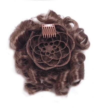 Style 215- Hair Extension Hair Addition 5" Round base 8" long - Buy Wigs USA