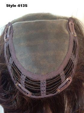 Hair Topper HD Synthetic Addition 7"x5.5" Base 7" by Look of Love - Buy Wigs USA