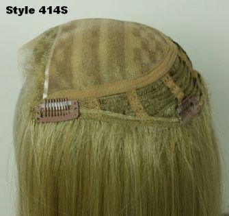 Hair Topper HD Synthetic Addition 7"x5.5" Base 7" by Look of Love - Buy Wigs USA