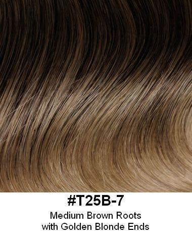 “Cheyenne” Luxurious “S” Wave Curl Human/Synthetic Blend Full Wig - Buy Wigs USA
