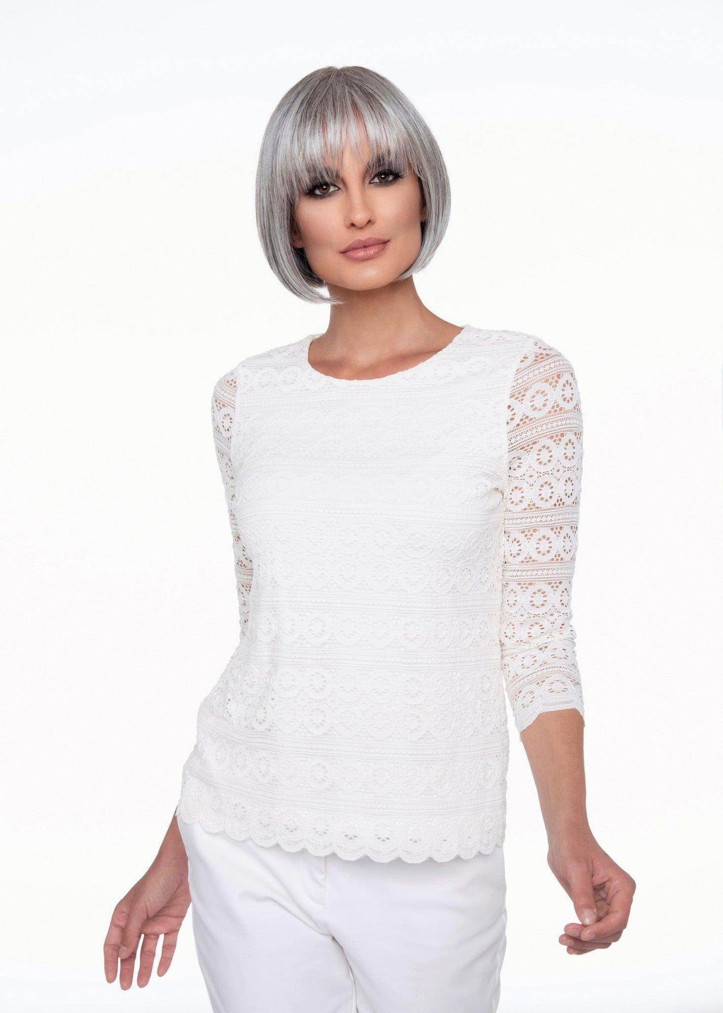 Tandi EnvyHair Human Synthetic Blend Mono Crown Wig - Image Maker Wigs Online