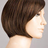 Amy Deluxe | Lace Front Mono Top Part Hand Tied Synthetic Wig | Ellen Wille | Petite Average - CHOCOLATE MIX 6.3 | Dark Brown and Light Auburn Blend