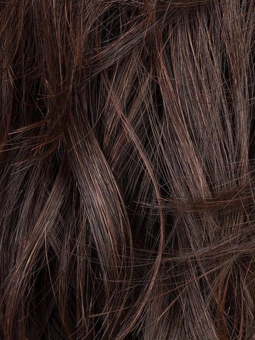 Anima | Mini Lace Front Mono Crown Heat-Friendly Synthetic Wig by Ellen Wille | Edgy Beach Waves, Blunt Fringe, Petite Average Fit - Buy Wigs USA