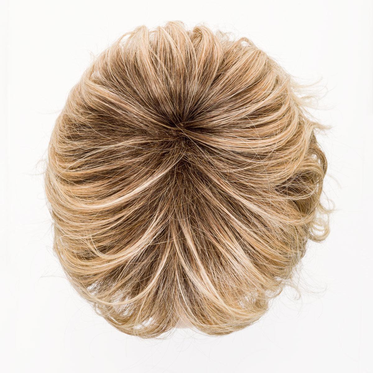 Anima | Mini Lace Front Mono Crown Heat-Friendly Synthetic Wig by Ellen Wille | Edgy Beach Waves, Blunt Fringe, Petite Average Fit - Buy Wigs USA