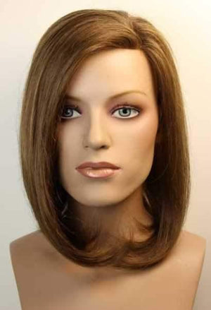 Long Human Hair Topper 6"x5" base 12" length by Look of Love - Buy Wigs USA