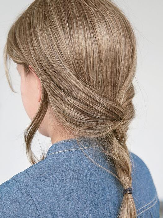 Anne Nature | Power Kids Child Remy Human Hair Wig by Ellen Wille | Ultra Petite | Long Layers, Extended Lace Front, Monofilament Top - Buy Wigs USA