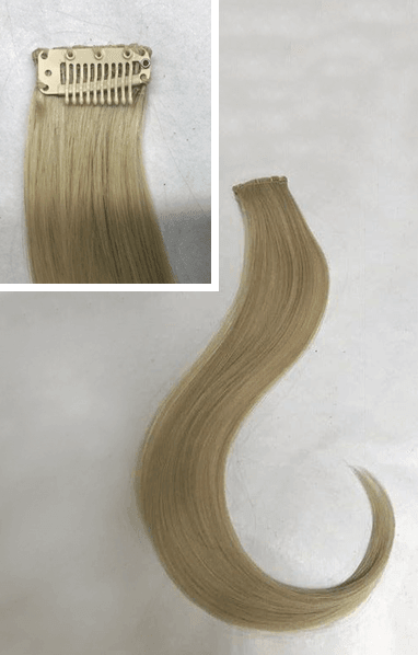 Human 16” hair extension Add Volume Temple Sides Crown - Buy Wigs USA