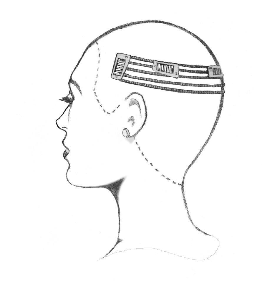 Human hair temple-temple wrap-a-round Addition Extension Style HBT-11×16 H - Buy Wigs USA