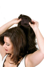 Style 219- Fall Hair Extension Addition 5"x4.25" Base 15-21" long - Buy Wigs USA