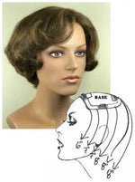 Human hair topper 8" Long 6"x6" base by Look of Love - Buy Wigs USA